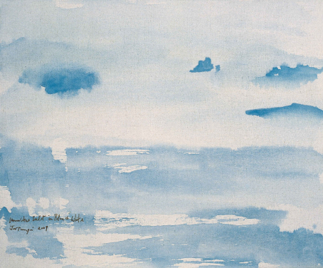 Horseshoe Inlet, Australia
Jao Tsung-i (1917–2018)
2009
Acrylic on canvas
H.50 x W.60 cm
Image courtesy of the Jao Tsung I Foundation